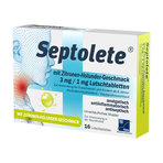 Septolete Zitrone-Holunder 3 mg/1 mg Lutschtabletten 16 St