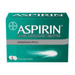 Aspirin 500 mg Überzogene Tabletten 40 St