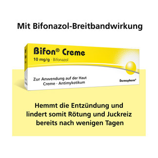 Grafik Bifon Creme Mit Bifonazol-Breitbandwirkung