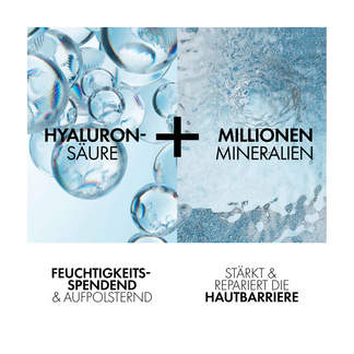 Grafik Vichy Mineral 89 Augenpflege Mit Hyaluronsäure und Millionen Mineralien