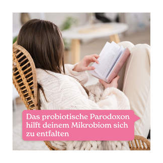 Grafik Gynella Flora Probiotisches Paradoxon hilft dem Mikrobiom sich zu entfalten