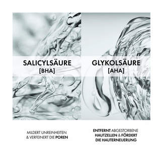 Grafik Vichy Normaderm Porenklärende Reinigungs-Lotion Mit Salicylsäure und Glykolsäure