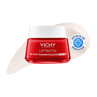 Grafik Vichy Liftactiv B3 Anti-Pigmentflecken LSF 50 Empfohlen von Dermatologen