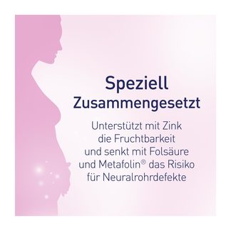 Grafik Elevit 1 Kinderwunsch & Schwangerschaft Tabletten speziell zusammengestellt