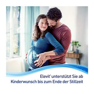 Grafik Elevit 2 Schwangerschaft Weichkapseln Doppelpack unterstützt Sie ab Kinderwunsch bis zum Ende der Stillzeit