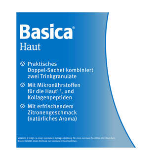 Grafik Basica Haut Trinkgranulat für 7 Tage Produkteigenschaften