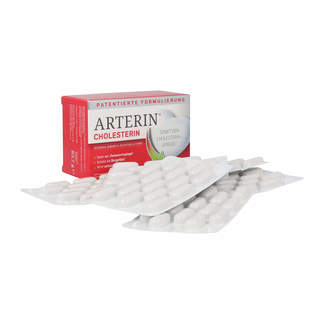 ARTERIN Cholesterin Tabletten ausgepackt