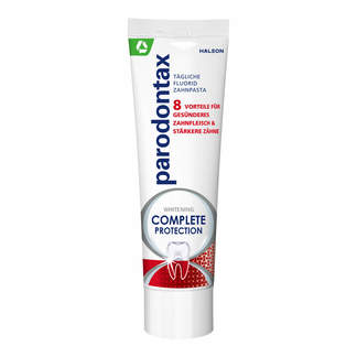 Parodontax Complete Protection Whitening Zahnpasta Tube