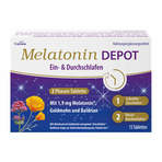 Melatonin DEPOT Ein- & Durchschlaf-Tabletten 15 St