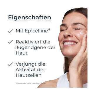 Grafik Eucerin Hyaluron-Filler Epigenetic Serum Produkteigenschaften