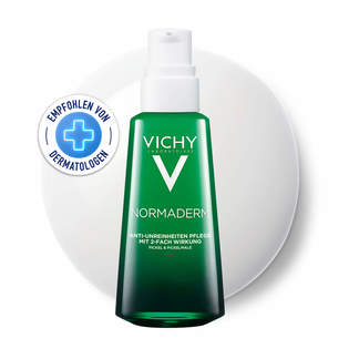 Grafik Vichy Normaderm Phytosolution Anti-Unreinheiten-Pflege Empfohlen von Dermatologen