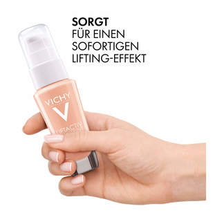 Grafik Vichy Liftactiv Flexiteint Sand (35) Sorgt für einen sofortigen Lifting-Effekt