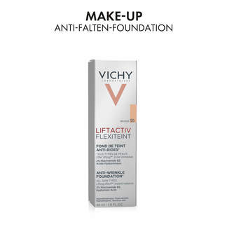 Grafik Vichy Liftactiv Flexiteint Bronze (55) Make-Up Anti-Falten-Foundation