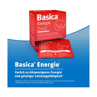 Basica Energie Kombipackung Trinkgranulat+Kapseln inkl. Sachets