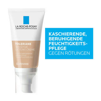 Grafik La Roche Posay Toleriane Sensitive Le Teint Creme hell Kaschierende, beruhigende Feuchtigkeitspflege gegen Rötungen