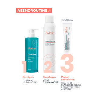 Grafik Avene Abendroutine