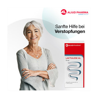 Grafik Lactulose AL Sirup Sanfte Hilfe bei Verstopfung