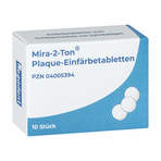 Mira 2 Ton Plaque Einfärbetabletten 10 St