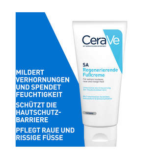 Grafik CeraVe SA Regenerierende Fußcreme Wirkung