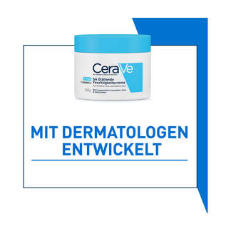 Grafik CeraVe SA Glättende Feuchtigkeitscreme Mit Dermatologen entwickelt