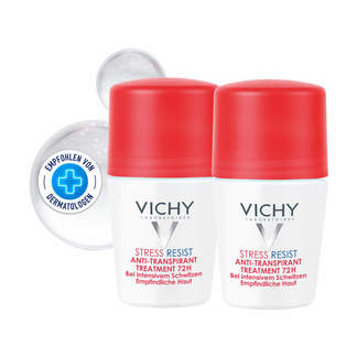 Grafik Vichy Deo Roll-on Intensiv-Anti-Transpirant Stress Resist Empfohlen von Dermatologen