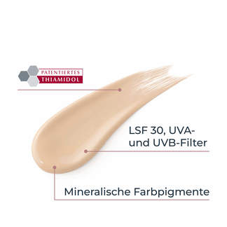 Grafik Eucerin Anti-Pigment Tagescreme getönt mit LSF 30, hell Textur