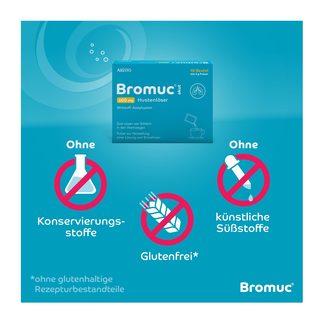 Grafik Bromuc akut 600 mg Hustenlöser Eigenschaften