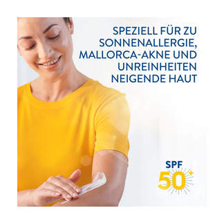 Grafik Cetaphil SUN Daylong Sensitive Gel-Creme SPF 50+ Speziell für zu Sonnenallergie, Mallorca-Akne und Unreinheiten neigende Haut