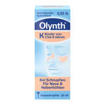 Olynth 0,05 % Schnupfen Lösung 10 ml