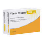 Vitamin D3 biomo 2.000 I.E. Kapseln 120 St