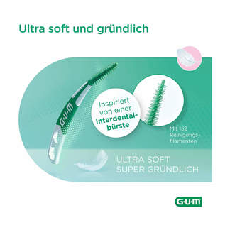 Grafik GUM Soft-Picks PRO Interdentalbüsten Large Ultra soft und gründlich