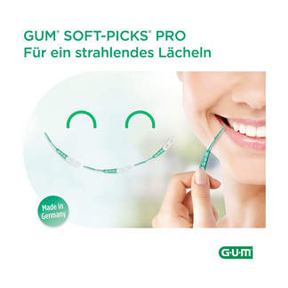 Grafik GUM Soft-Picks PRO Interdentalbüsten Large Made in Germany