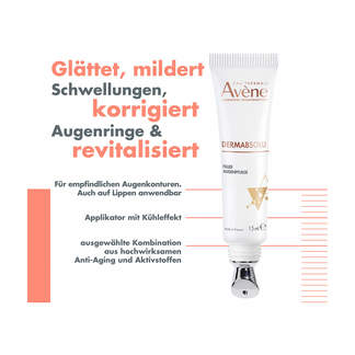 Grafik Avene DermAbsolu Filler Augenpflege Produktmerkmale