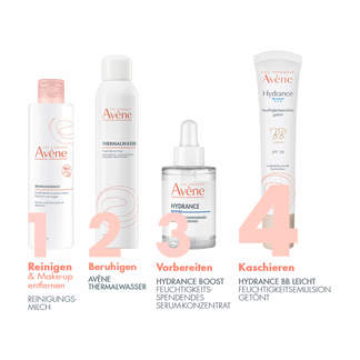 Avene Hydrance BB LEICHT Feuchtigkeitsemulsion Pflegeroutine