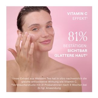 Grafik Weleda Glättende Tagespflege Wildrose & Weißer Tee Vitamin C Effekt