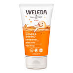 Weleda Kids 2in1 Shower & Shampoo Fruchtige Orange 150 ml