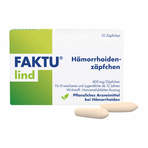 Faktu lind Hämorrhoidenzäpfchen 10 St