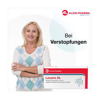 Grafik Laxans AL Tabletten Bei Verstopfung