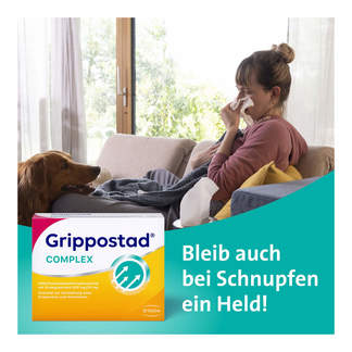 Grafik Grippostad Compl. ASS/Pseudoephedrinhydrochlorid 500mg/30mg Zur Anwendung bei Schnupfen