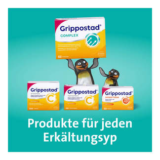 Grafik Grippostad Produktsortiment