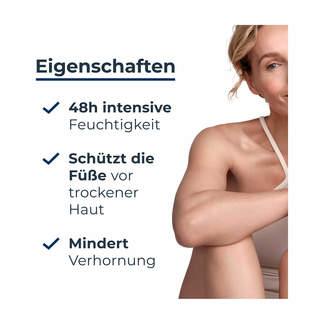 Grafik Eucerin UreaRepair Plus Fußcreme 10 % Produkteigenschaften