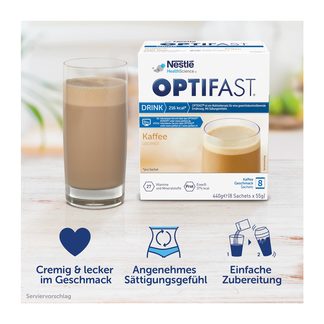 Optifast home Drink Kaffee Pulver