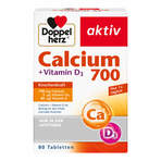 Doppelherz aktiv Calcium 700 + Vitamin D3 Tabletten 80 St