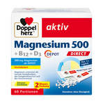 Doppelherz aktiv Magnesium 500+B12+D3 Depot DIRECT Sticks 60 St