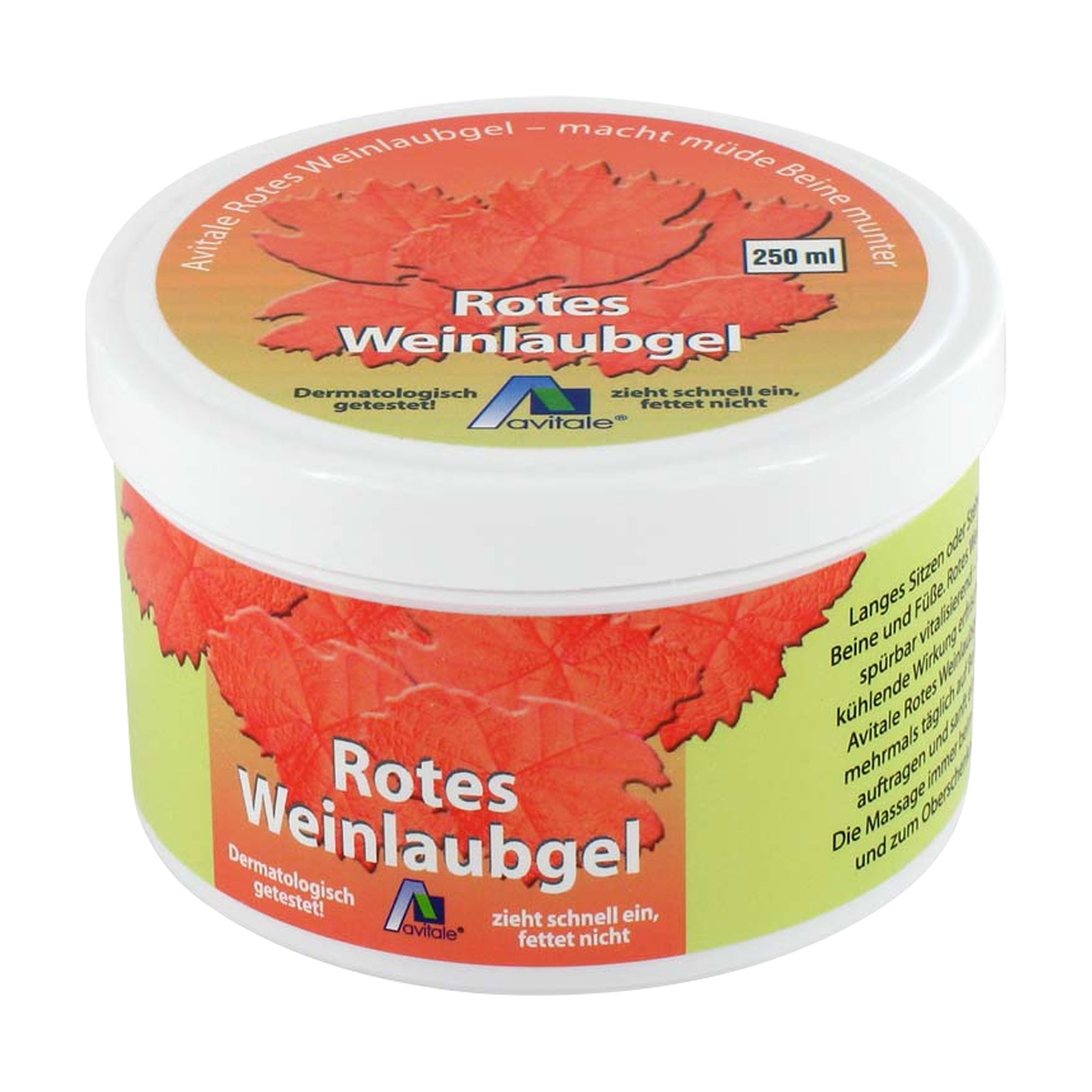 Rotes Weinlaub Gel - None