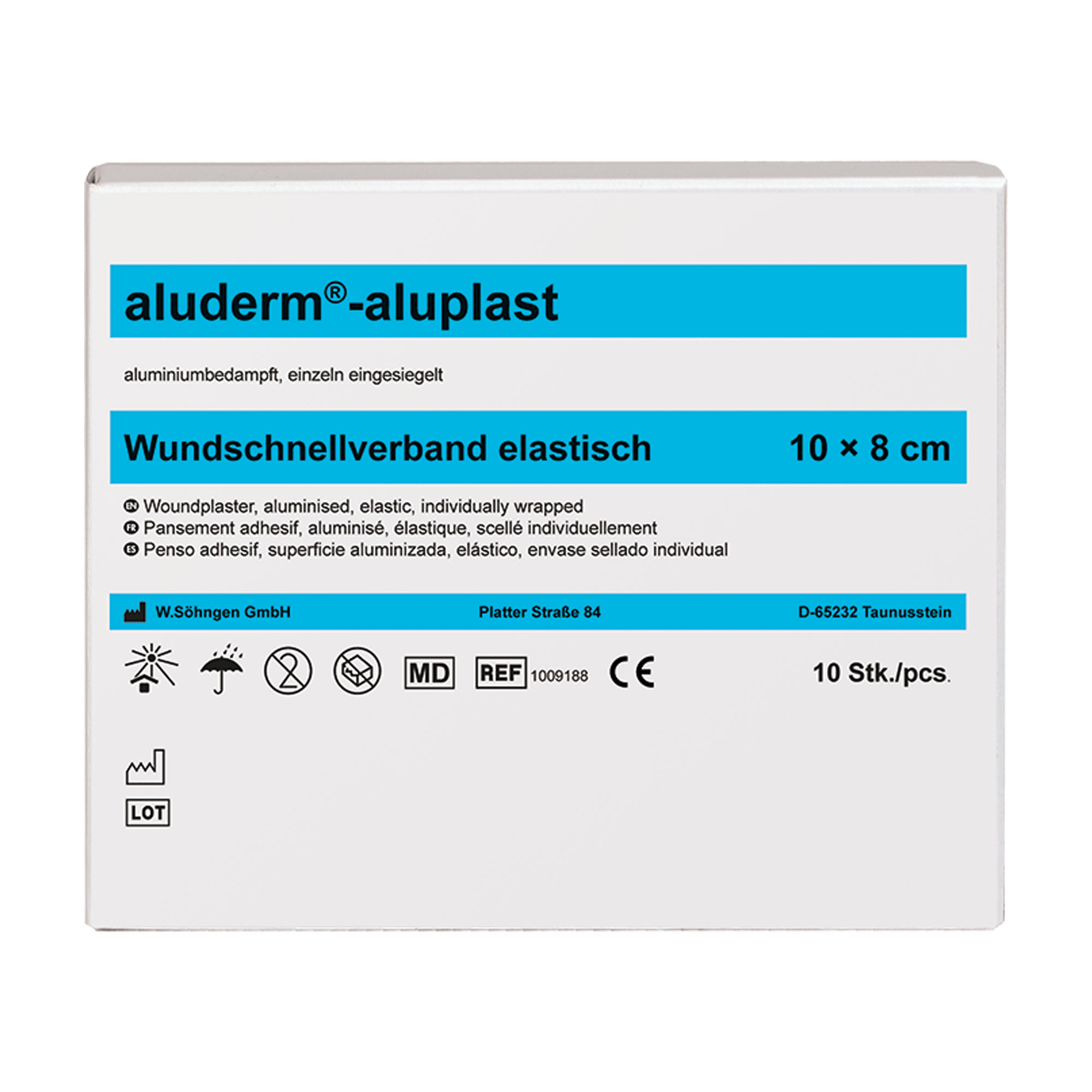 Aluderm Aluplast 1M X 8Cm - None