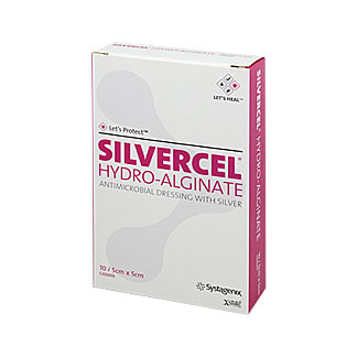 Silvercel Hydroalginat Verband 5X5Cm - None