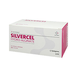 Silvercel Hydroalginat Tamponade 2,5X30,5Cm - None