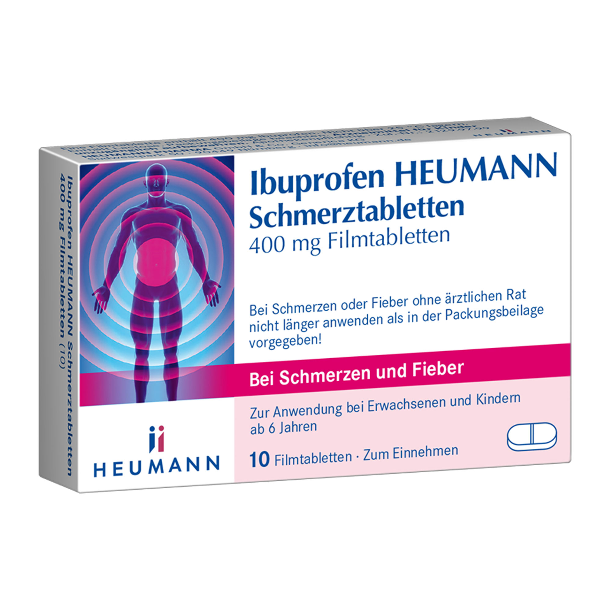 Ibuprofen Heumann Schmerztabletten 400 Mg - None