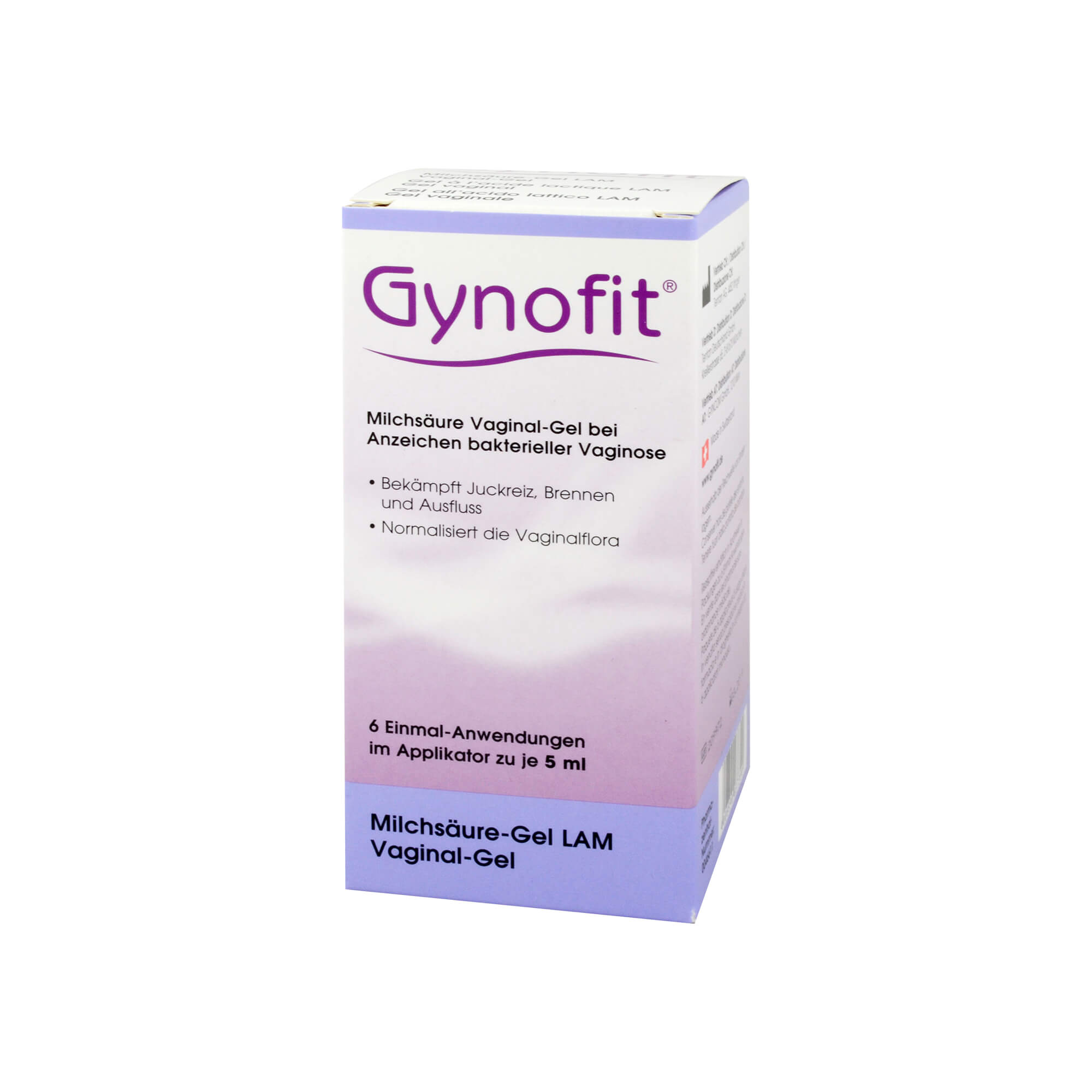 Gynofit Vaginal Gel a.Bas.v.Milchsäure + Glycoge